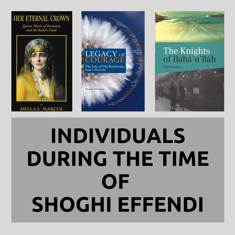 Individuals during the time of Shoghi Effendi